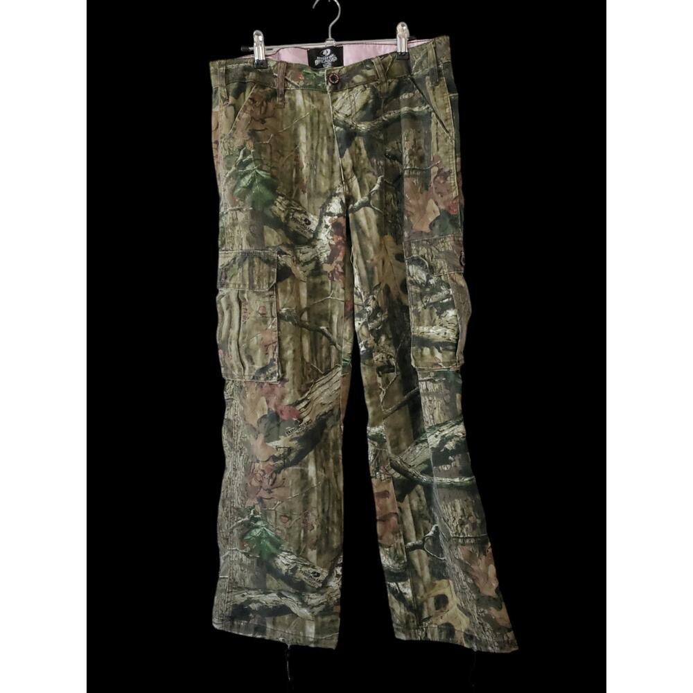 Mossy Oak break up Infinity pants size 10-12 58% cotton womens camouflage pants